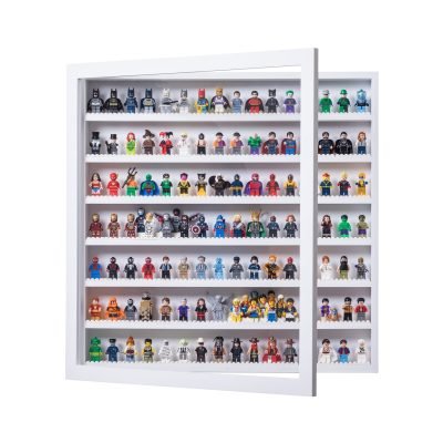 Minifig Display Frame White